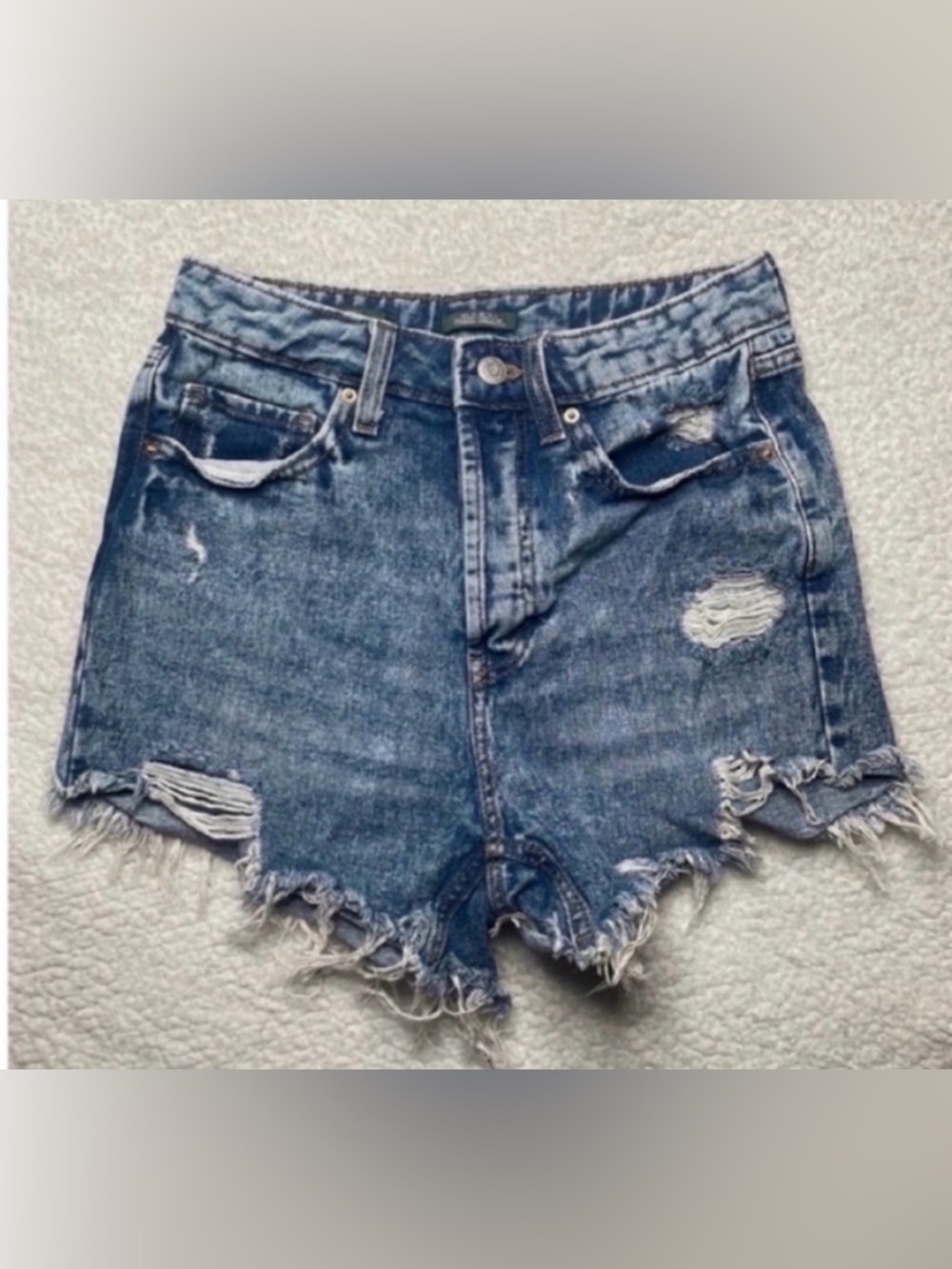 Wild fable High rise shorts distress ripped In style Size 2